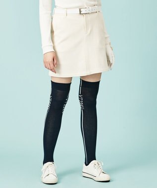 23区GOLF 【WOMEN】【手洗い可】クロスサーモツイル 台形 スカート