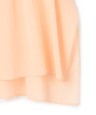BEIGE， BAC / コットンシアー ギャザーブラウス Peach