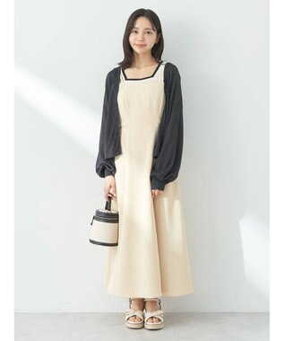 earth music&ecology シアーカーディガン Black