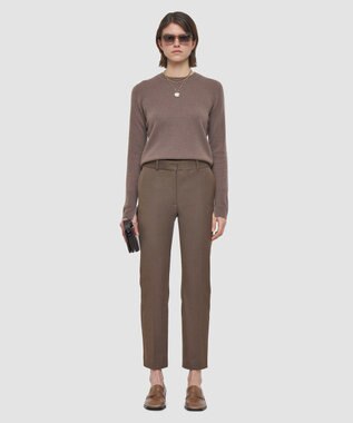 JOSEPH ギャバジンストレッチトラウザーズ　コールマン Mushroom