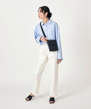 LeSportsac 3 ZIP CROSSBODY/リサイクルドブラックJP リサイクルドブラックJP