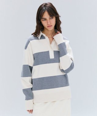 BEIGE， 【洗える】TAFT / コットンカシミヤラガーニット