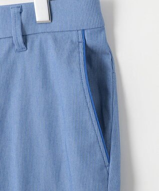 23区GOLF 【MEN】【人気の定番】ハイパワーストレッチ ベーシックパンツ  挿し色で爽やかに サックスブルー系