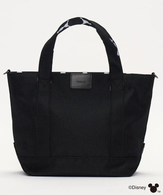 Y'SACCS 【Disney Collection】シルエットプリント2WAYミニトートバッグ ブラック