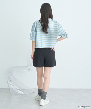 earth music&ecology Ｆｉｎｄｉｎｇ　Ｎｅｍｏ／ボーダーポロシャツ Light Blue