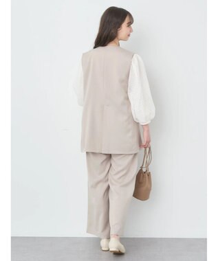 earth music&ecology リラックスワイドパンツ Beige