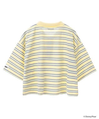 earth music&ecology Ｆｉｎｄｉｎｇ　Ｎｅｍｏ／ボーダーポロシャツ Yellow