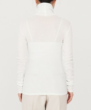 uncrave アルビニスタシフォンテレコ ハイネックカットソー（uncrave STANDARD） オフ