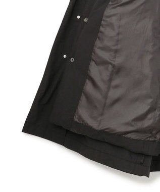 JOSEPH HOMME パウダーピーチクロス　 3WAYフードコート ブラック系