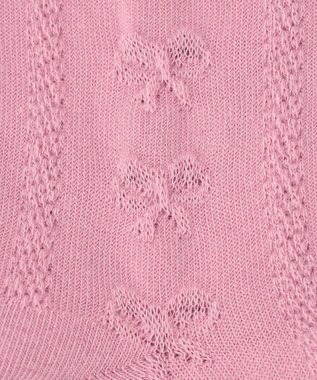 ANY KIDS タイツ（フロートリボン） ピンク