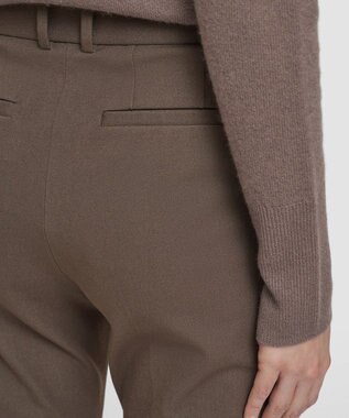 JOSEPH ギャバジンストレッチトラウザーズ　コールマン Mushroom