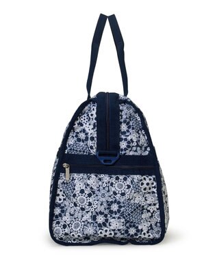 LeSportsac DELUXE LG WEEKENDER/フローラルレースネイビー フローラルレースネイビー