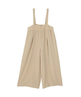 Green Parks スカーチョサロペット Beige