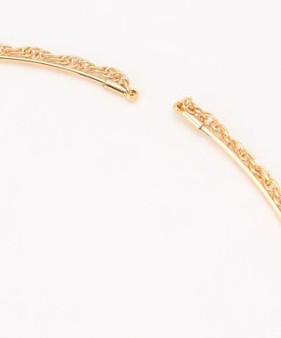 J.PRESS YORK STREET 【WOMEN】フープチェーン ネックレス ゴールド系