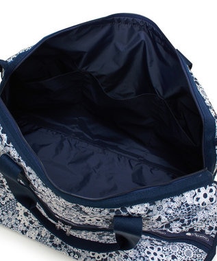 LeSportsac DELUXE LG WEEKENDER/フローラルレースネイビー フローラルレースネイビー