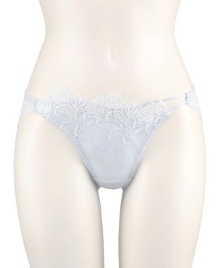 San-ai Resort（三愛水着楽園） エレガントコレクション【2502】デザインバックレースショーツ ブルー