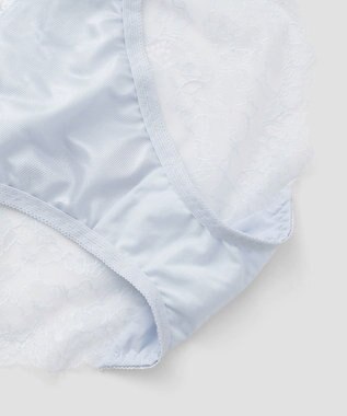 San-ai Resort（三愛水着楽園） エレガントコレクション【2502】デザインバックレースショーツ ブルー