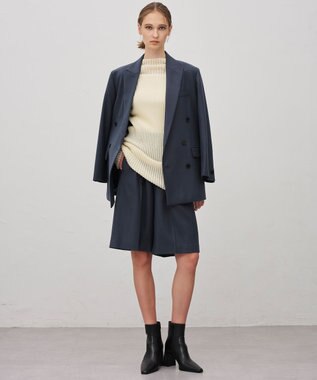 uncrave フランネル バミューダパンツ ブルーグレー