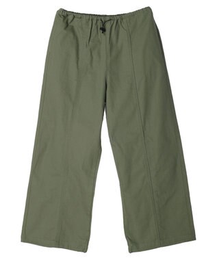 Green Parks ・Ｄｏｕｂｌｅ　Ｆｌａｇｓ　ミニリップイージーパンツ Khaki