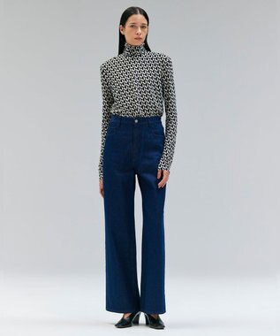 BEIGE， 【洗える・Precious 11月号掲載】BANGS / コットンコーデュロイバギーパンツ Indigo