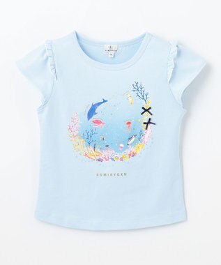 組曲 KIDS 【110-140㎝】ENOSUI Dream Tシャツ サックスブルー系