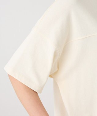 CRAFT STANDARD BOUTIQUE ビッグシルエット5分袖ワンピース Ivory