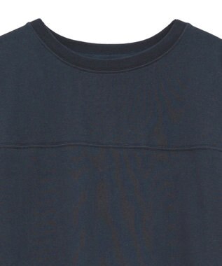 CRAFT STANDARD BOUTIQUE ビッグシルエット5分袖ワンピース Navy