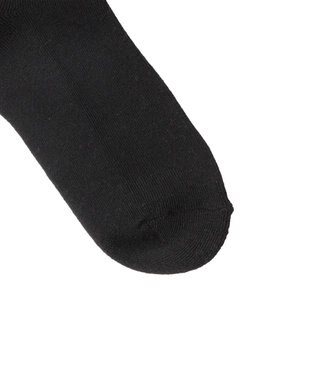 WEGO メタルリボンクルーソックス ブラック