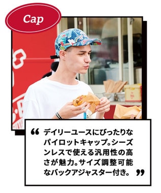 CW-X 【UNISEX】　キャップ　CHUMS (チャムス)コラボ　キャンプ・アウトドアなどにおすすめ　後頭部ベルト サイズ調整可能　/ワコール　LNR702 グリーン