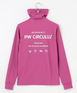 PW CIRCULUS 【WOMEN】スピンドルハイネックカットソー パープル系