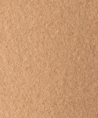 組曲 【2WAY・WEB限定】ショートビーバー フーディーロングコート ベージュ系