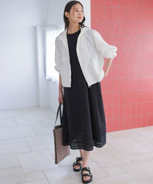 組曲 L シアージャカード ブルゾン ホワイト系