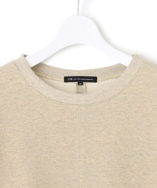 23区 【洗える】シャイニーコットンテリー ドルマン スウェット ベージュ系