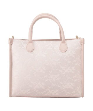 Maison de FLEUR レース2Wayトートバッグ Pink