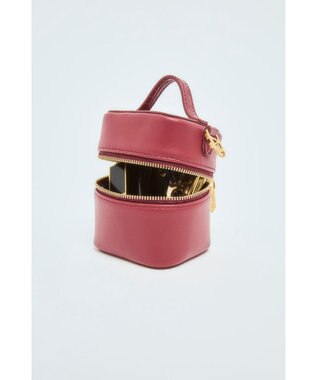 style code 【VerdeVari/ヴェルデヴァリ】TINY VANITY BAG レッド