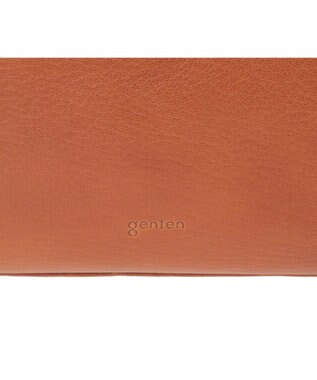 genten ゴートベーシック 横長ボストンバッグ チャ