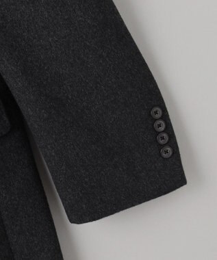 GOTAIRIKU ライトウェイトアンゴラ チェスターコート グレー系