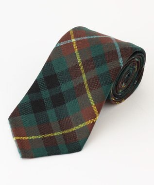 【STEPHEN WALTERS】ウールタータンチェック ネクタイ