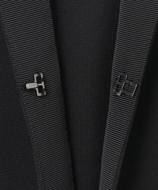 23区 S 【R(アール)】ブライトニット ネックビジューカーディガン ブラック系