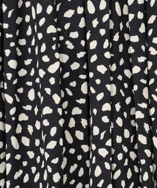 ANY 【洗える】ダルメシアンスカート ブラック系5