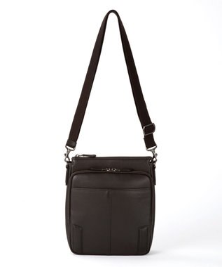 ACE BAGS & LUGGAGE LO HOMME PRESSE アルカイックソフト 本革 縦型ショルダーバッグ 71785 ロ・オム・プレッセ ブラック