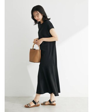 Green Parks マーメイドカットワンピース Black