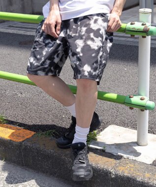 WEGO 【ウエストゴム】パターンナイロンイージーショーツ 柄1