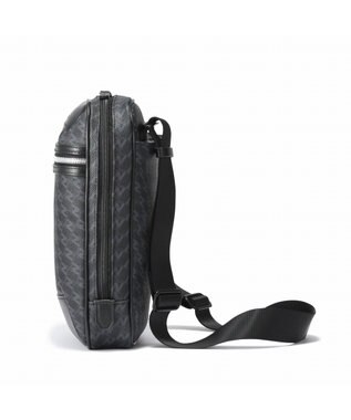 ZERO HALLIBURTON  ZH-モノグラム ショルダーバッグ 6L 650g 81521 ブラック