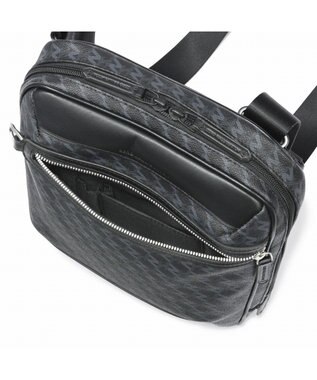 ZERO HALLIBURTON  ZH-モノグラム ショルダーバッグ 6L 650g 81521 ブラック