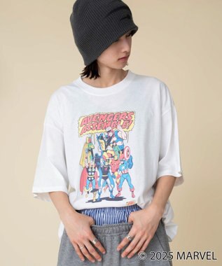 WEGO 【ユニセックス着用ITEM/SMLサイズ展開】MARVELグラフィックT（S） 柄3