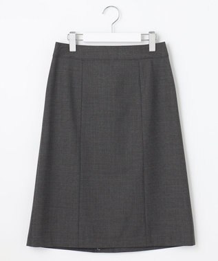 J.PRESS LADIES L BAHARIYE Houndstooth フレアー スカート グレー系3