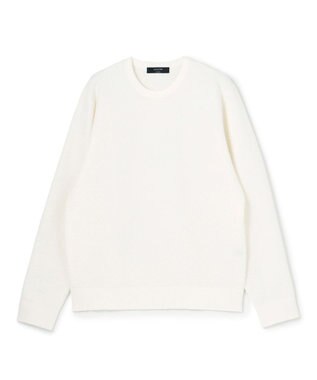 JOSEPH HOMME 【イージーケア】 ヴィスコースリンクス　クルーネックニット ホワイト系