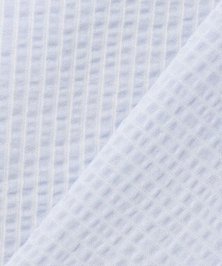 JOSEPH ABBOUD 【オーガニックコットン使用・日本製・26SS新色】JOEコットンサッカークルーネック Tシャツ ブルー26SSカラー