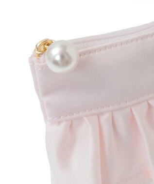 Maison de FLEUR フロントフリルポーチ Pink